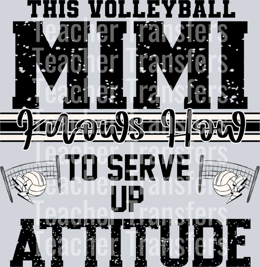 This Volleyball Mimi Knows How To Serve Up Attitude