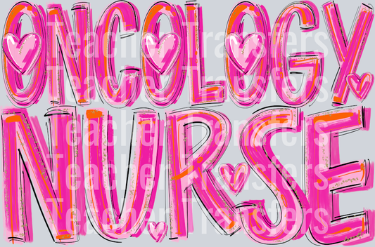 ONCOLOGY NURSE PRETTY IN PINK