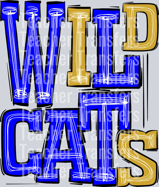 Wildcats Blue and Gold