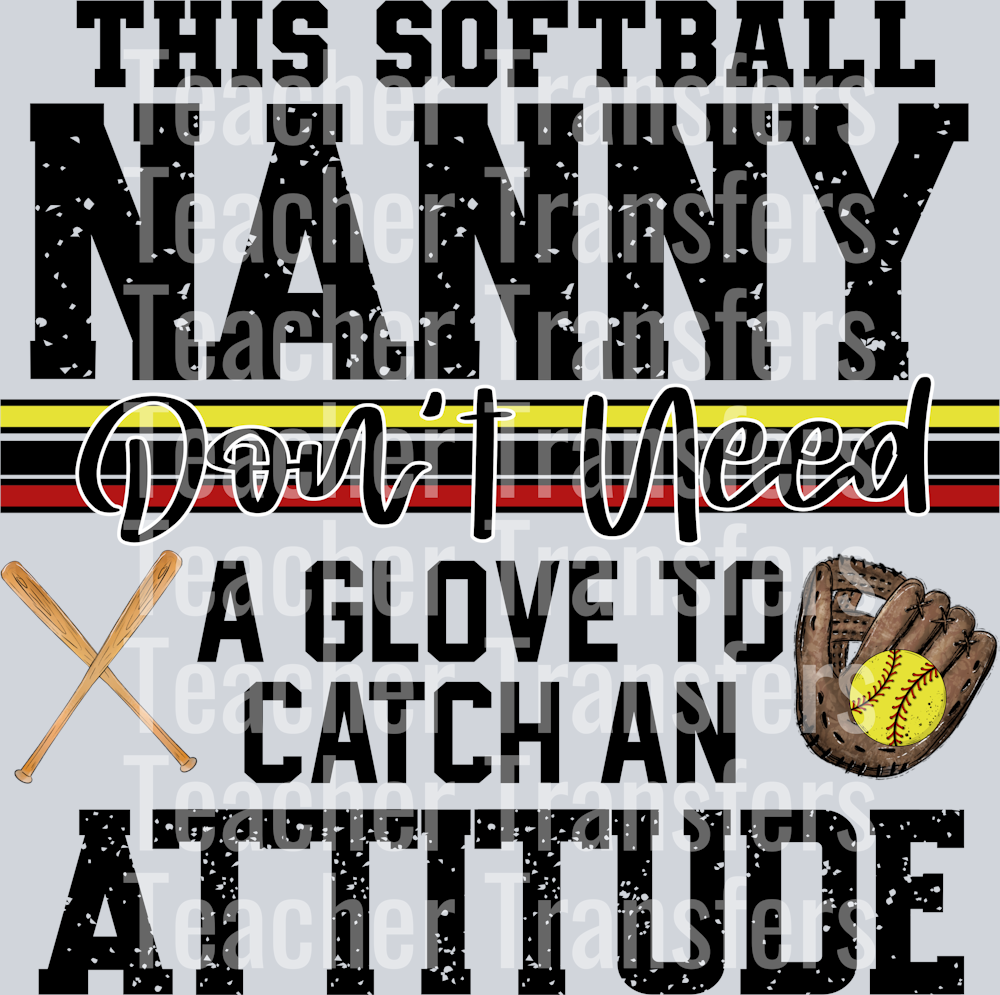This Softball Nanny doesn’t need a glove  2