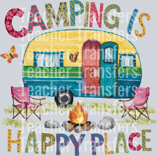 Camping Is Happy Place