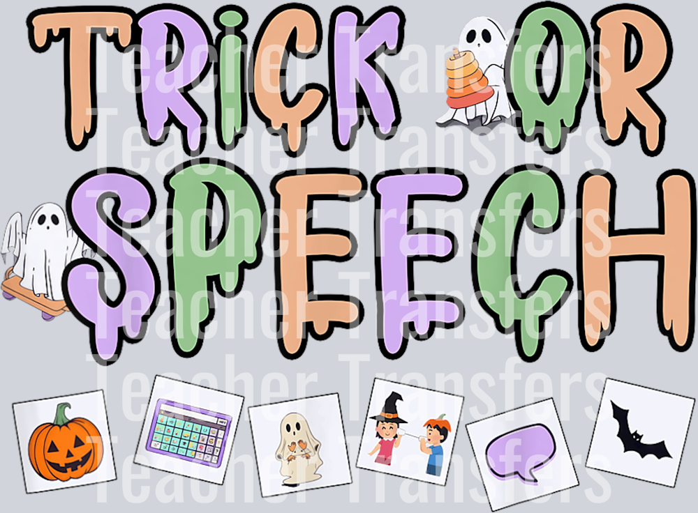 Trick Or Speech Language Pathologist SLP Halloween T-Shirt