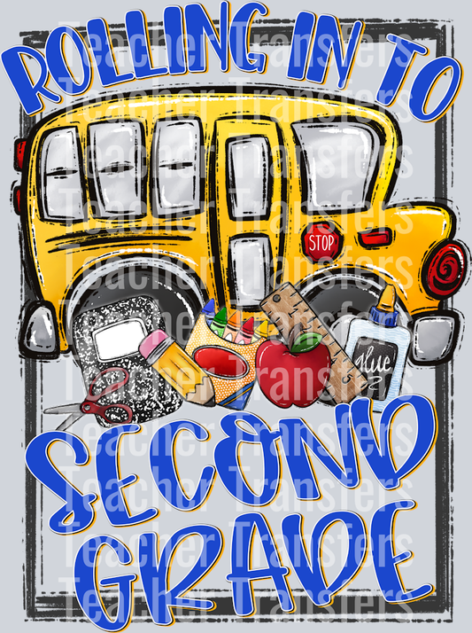 Rolling In To SECONDGRADE