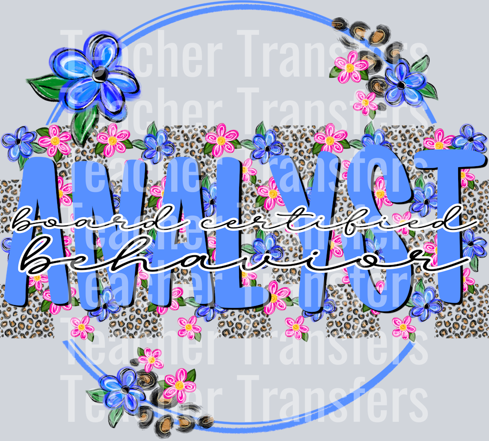 BLESSED OCCUPATIONS BCBA BOARD CERTIFIED BEHAVIOR ANALYST