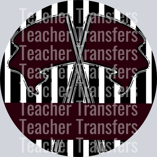 Colorguard ornaments Maroon