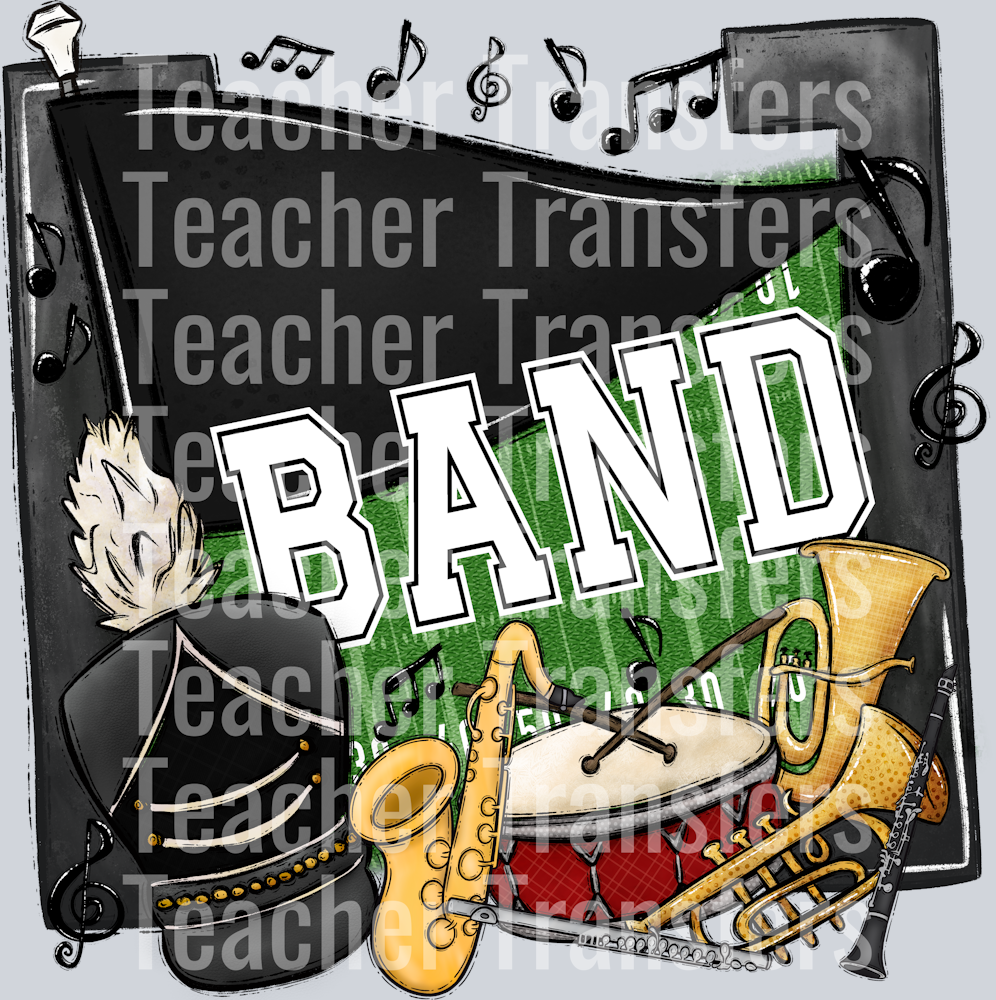 Band Pennants Black