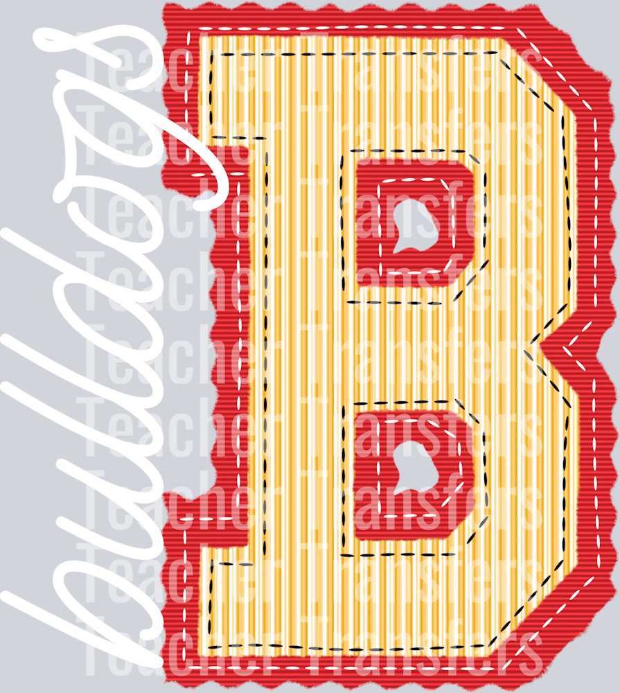 Prepster bulldog red gold