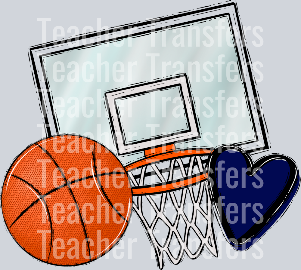 We_ve Got Spirit Pocket BASKETBALL NAVY Blue