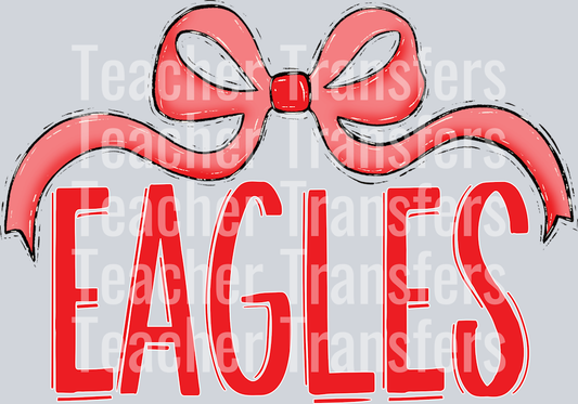 BOW ZIPCODE EAGLES RED