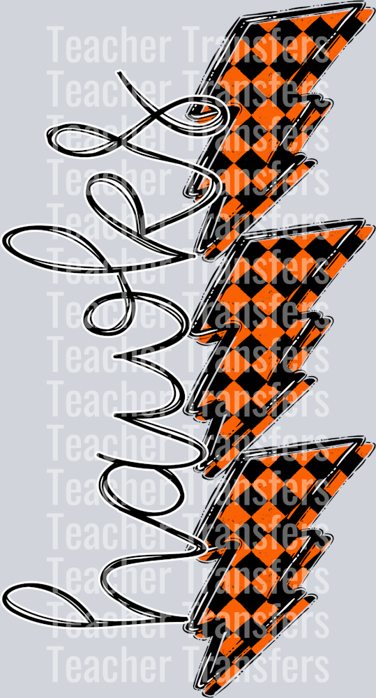 Triple Bolt Go Team Hawks Orange