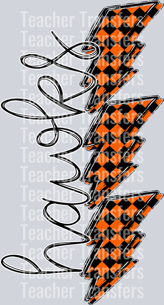 Triple Bolt Go Team Hawks Orange