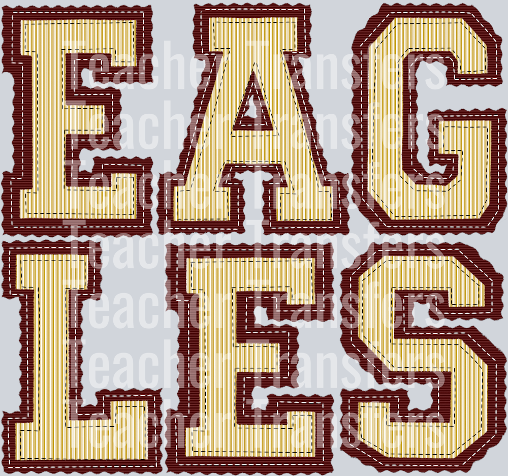 THE PREPSTER EAGLES VEGAS MAROON