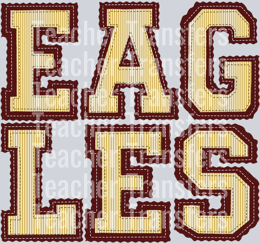 THE PREPSTER EAGLES VEGAS MAROON