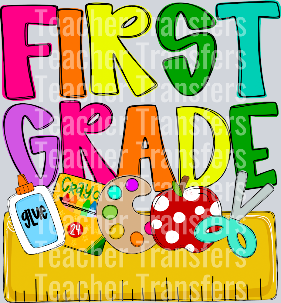 Back to School Name Plate FIRST GRADE