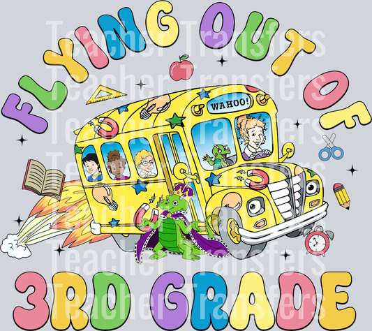 OR 25042025 VTN Flying Out Of 3rd Grade Last Day of School Magic School Bus