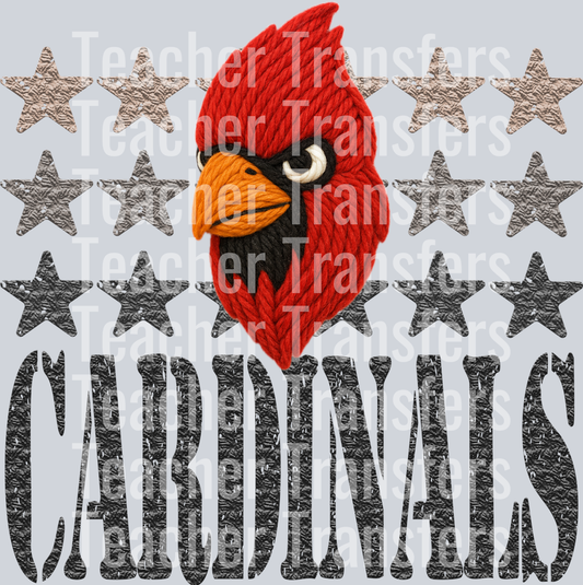 YARN MASCOTS CARDINALS