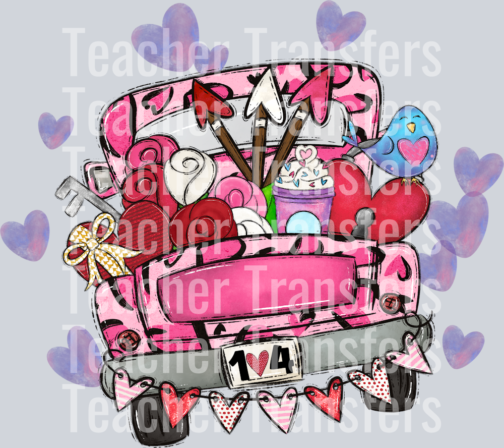 Valentine Truck NO BACKGROUND