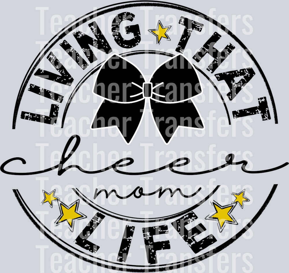 Living That CHEER BOW Mom Life