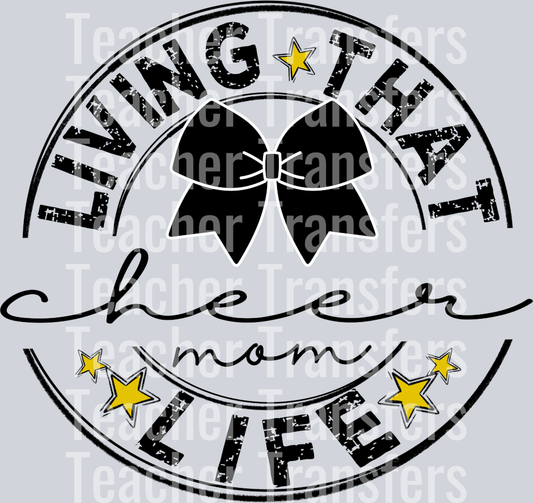 Living That CHEER BOW Mom Life