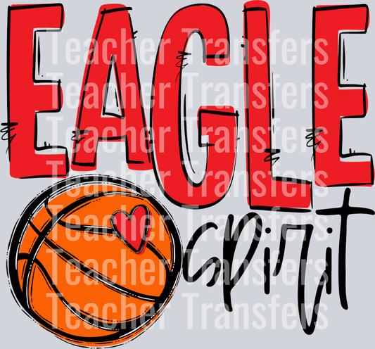 Team Go Spirit Eagle Basketball Red