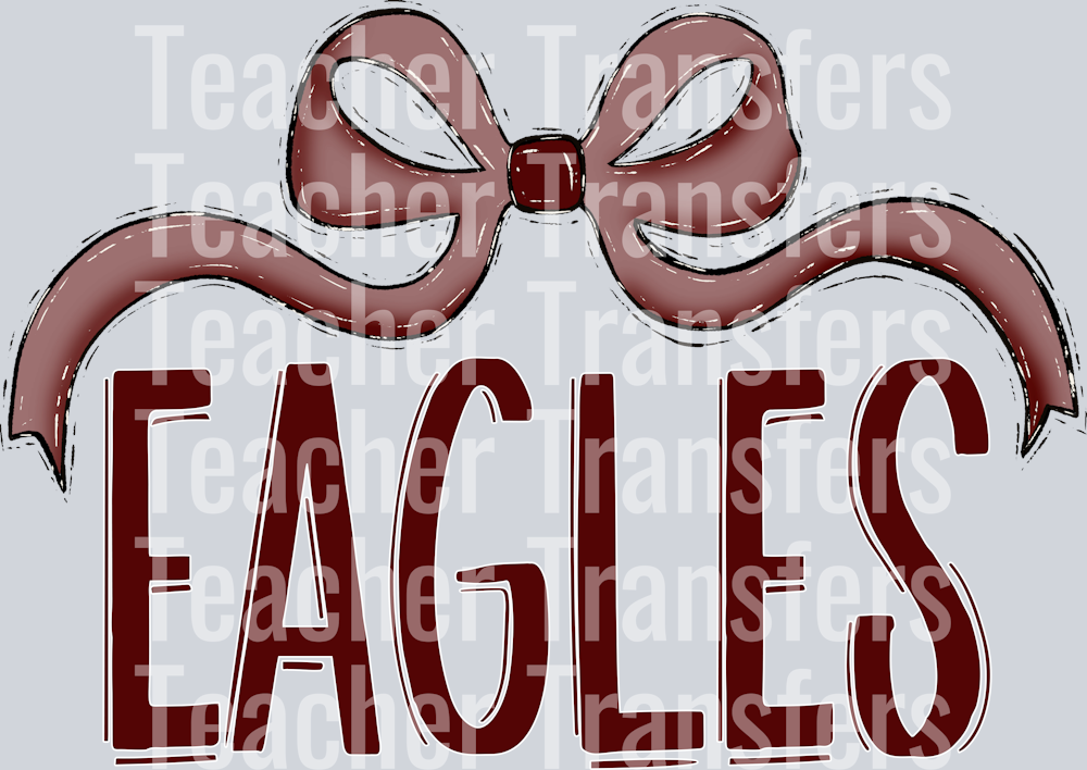 BOW ZIPCODE EAGLES MAROON