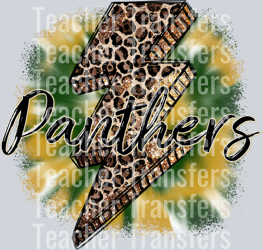 Panthers Green and Gold