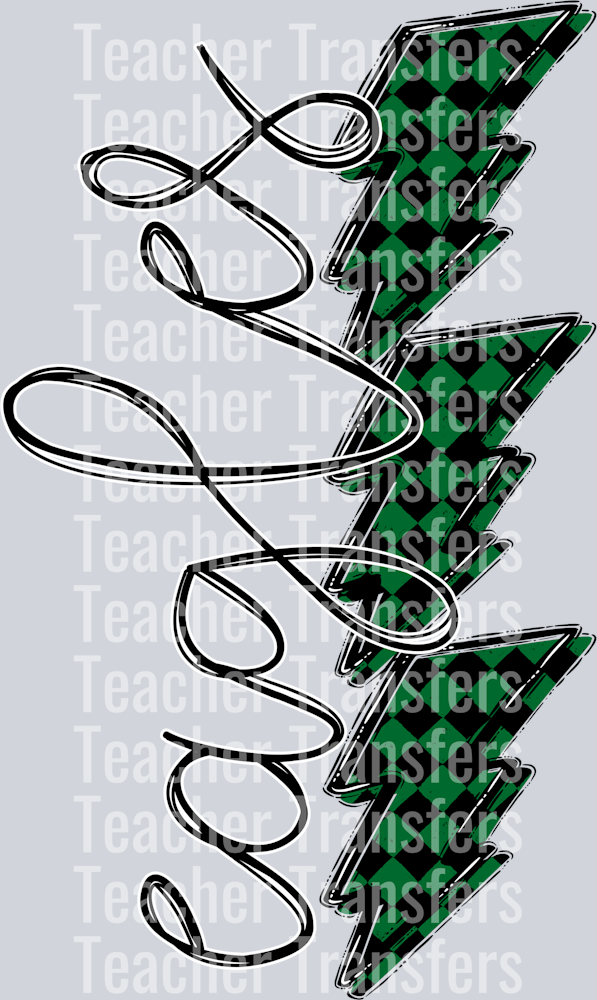 Triple Bolt Go Team Eagles Kelly Black