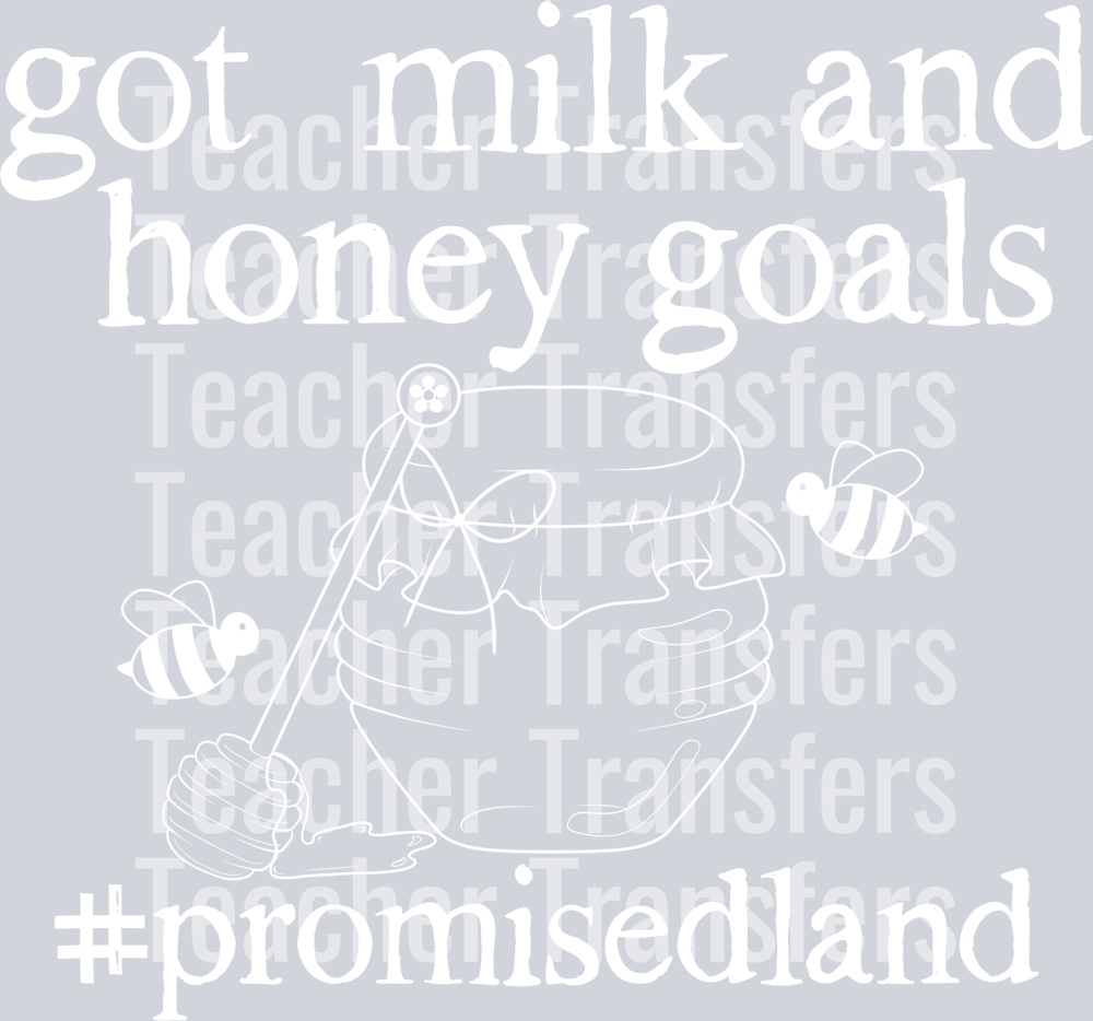 MilkHoneyGoals White