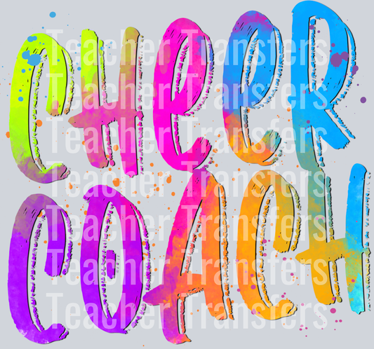 NEON MASCOTS CHEER COACH