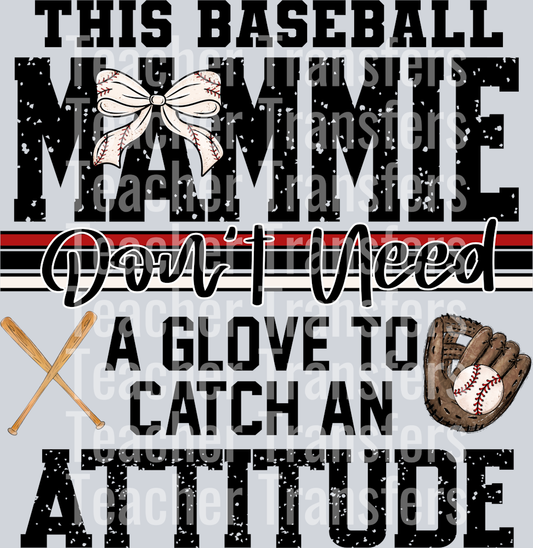 This Baseball Mammie Don’t Need A Glove