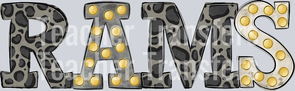 RAMS Neutral Marquee