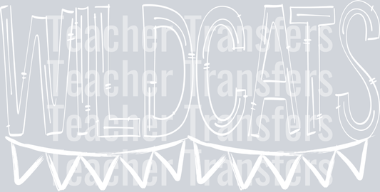 SKETCHY DOODLE WILDCATS