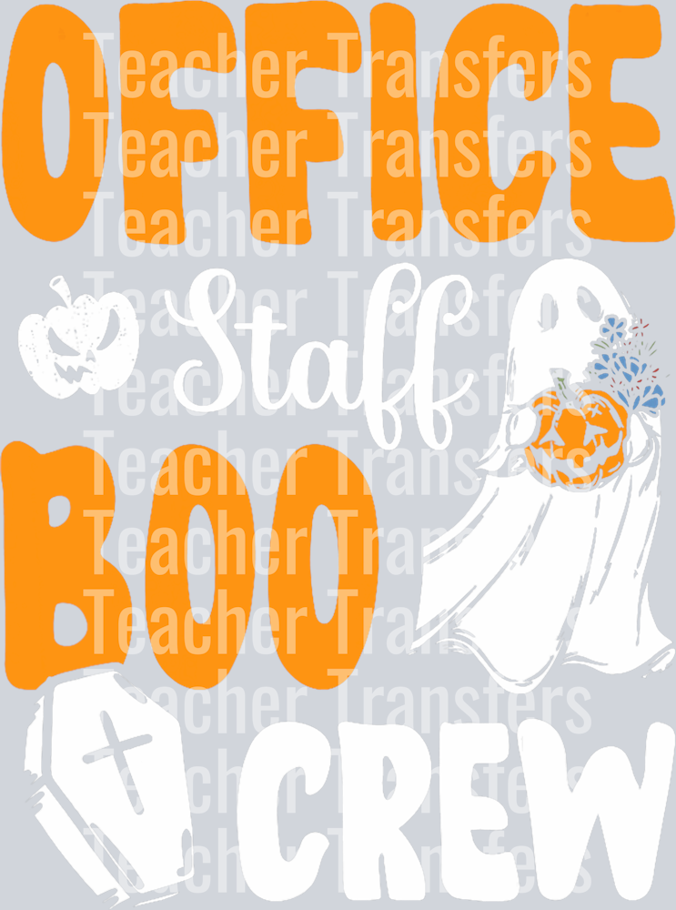 Office Staff Boo Crew T-Shirt
