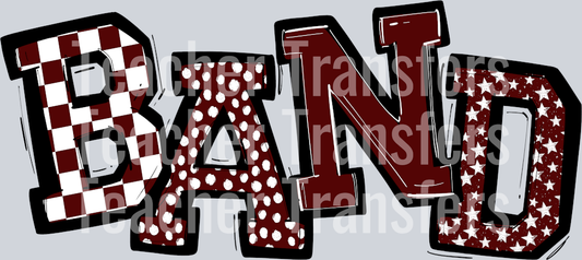 BAND SO SPORTY MAROON