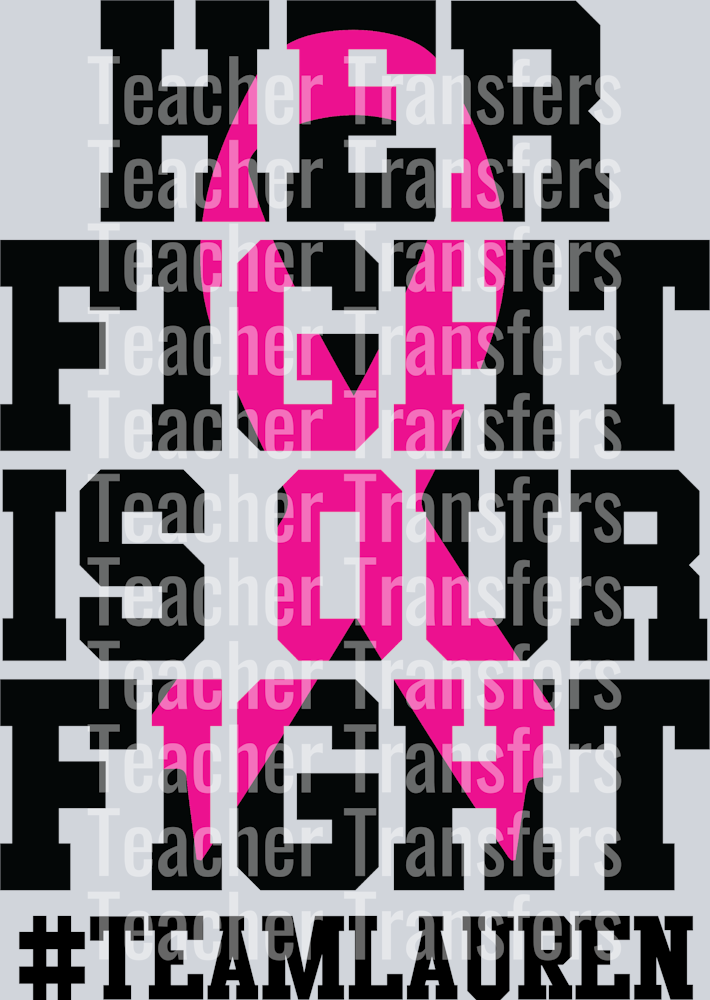 Breast Cancer Custom Team Lauren2