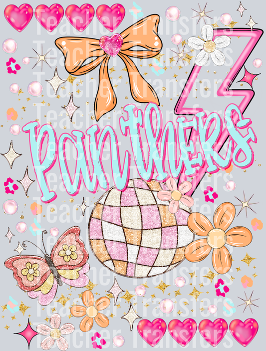 Preppy MASCOTS PANTHERS