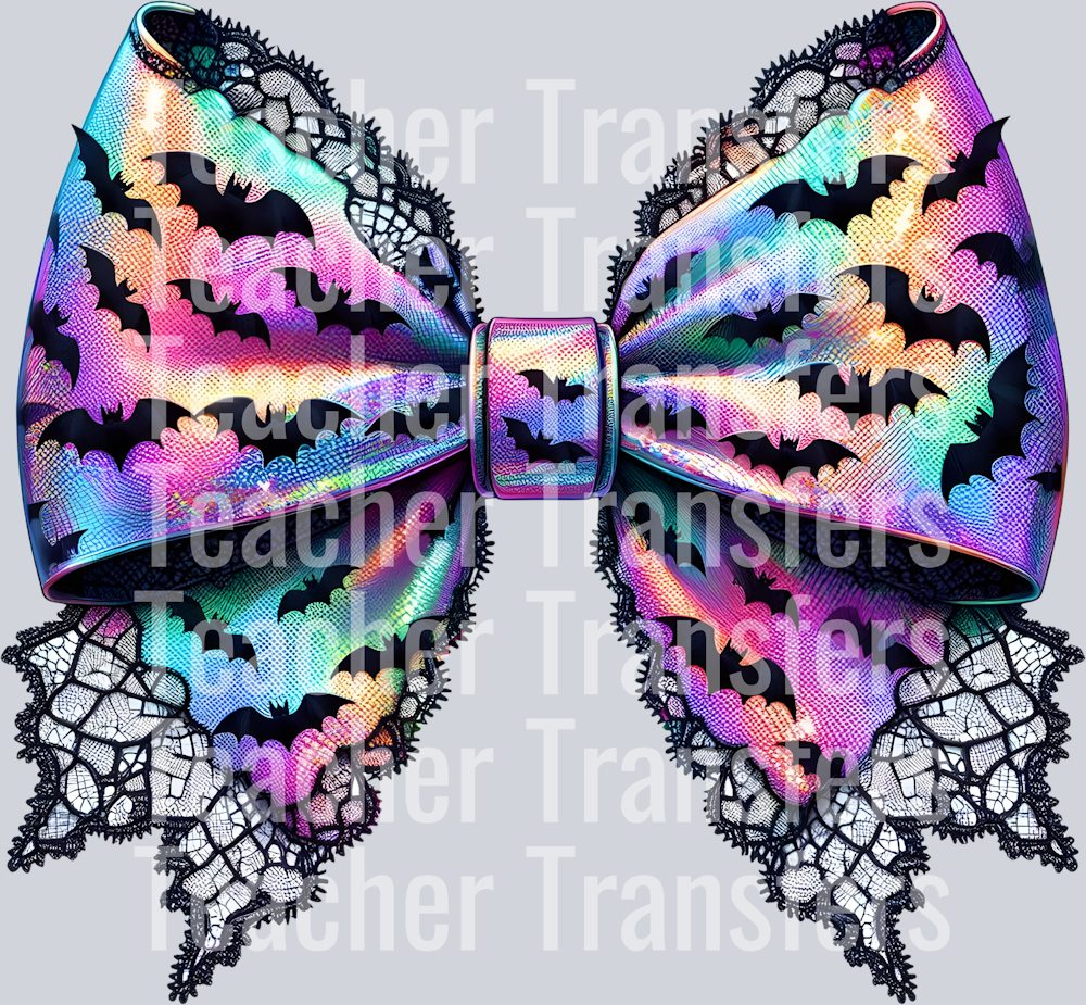 COLORFUL HALLOWEEN BOW