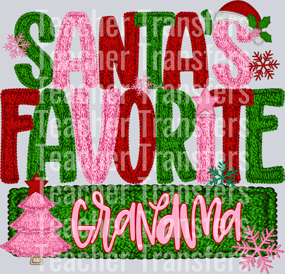 SANTAS FAVORITE YARN GRANDMA