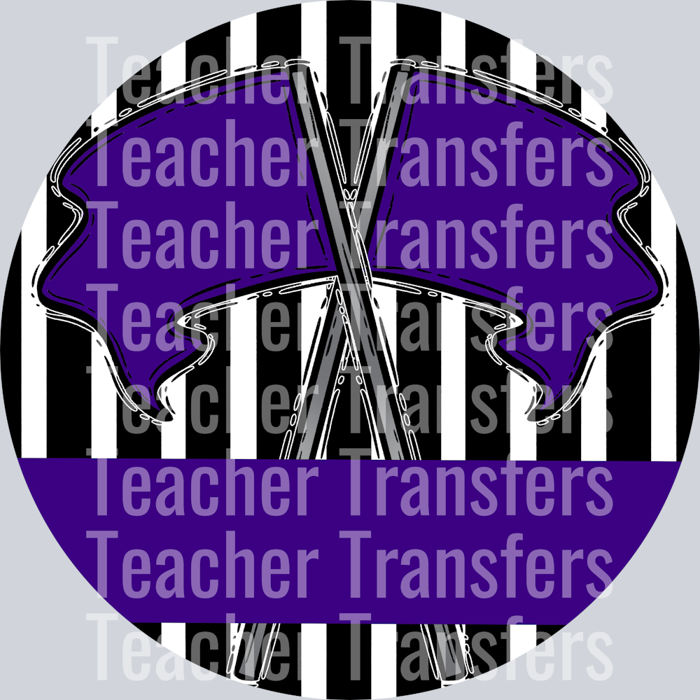 Colorguard ornaments Purple