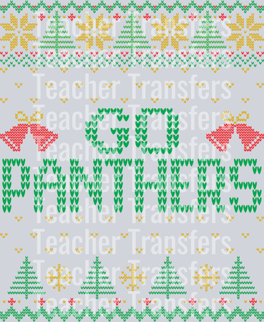 Ugly Sweater PANTHERS TEAM