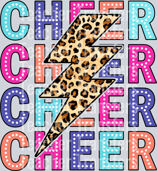 Cherr with lighting bolt