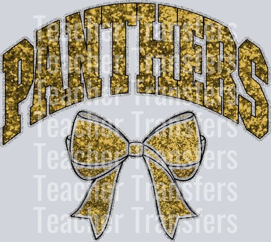 PANTHERS SILVER VEGAS COLLEGIATE GLITTER