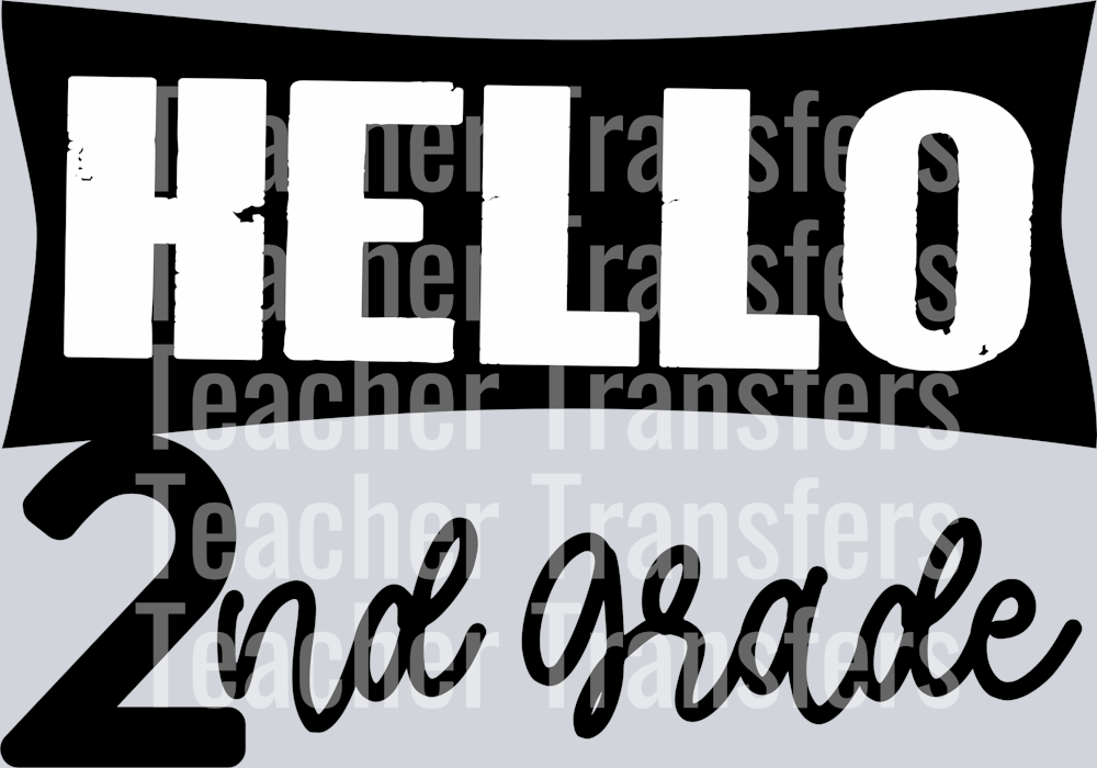 Hello Grade Level BANNER 2nd Grade