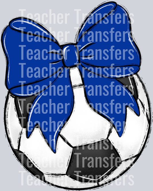 Bows and Balls Soccer Royal