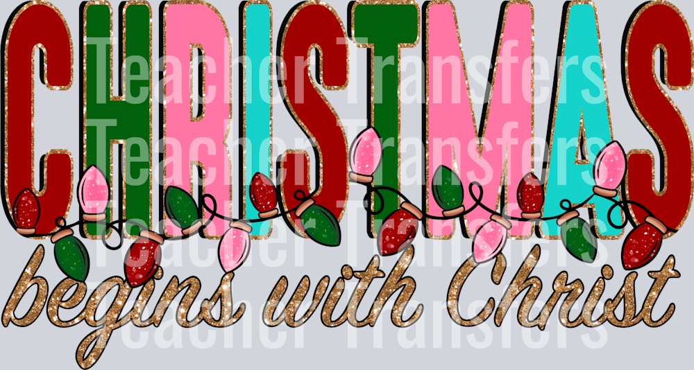 ChristmasbeginswithChrist