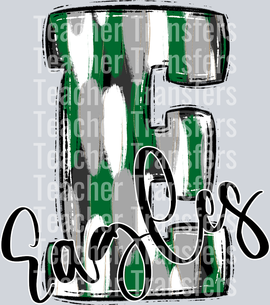 Funky Spots KELLY GREEN E EAGLES