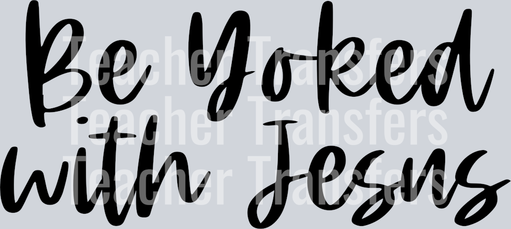 BeYokedWithJesus