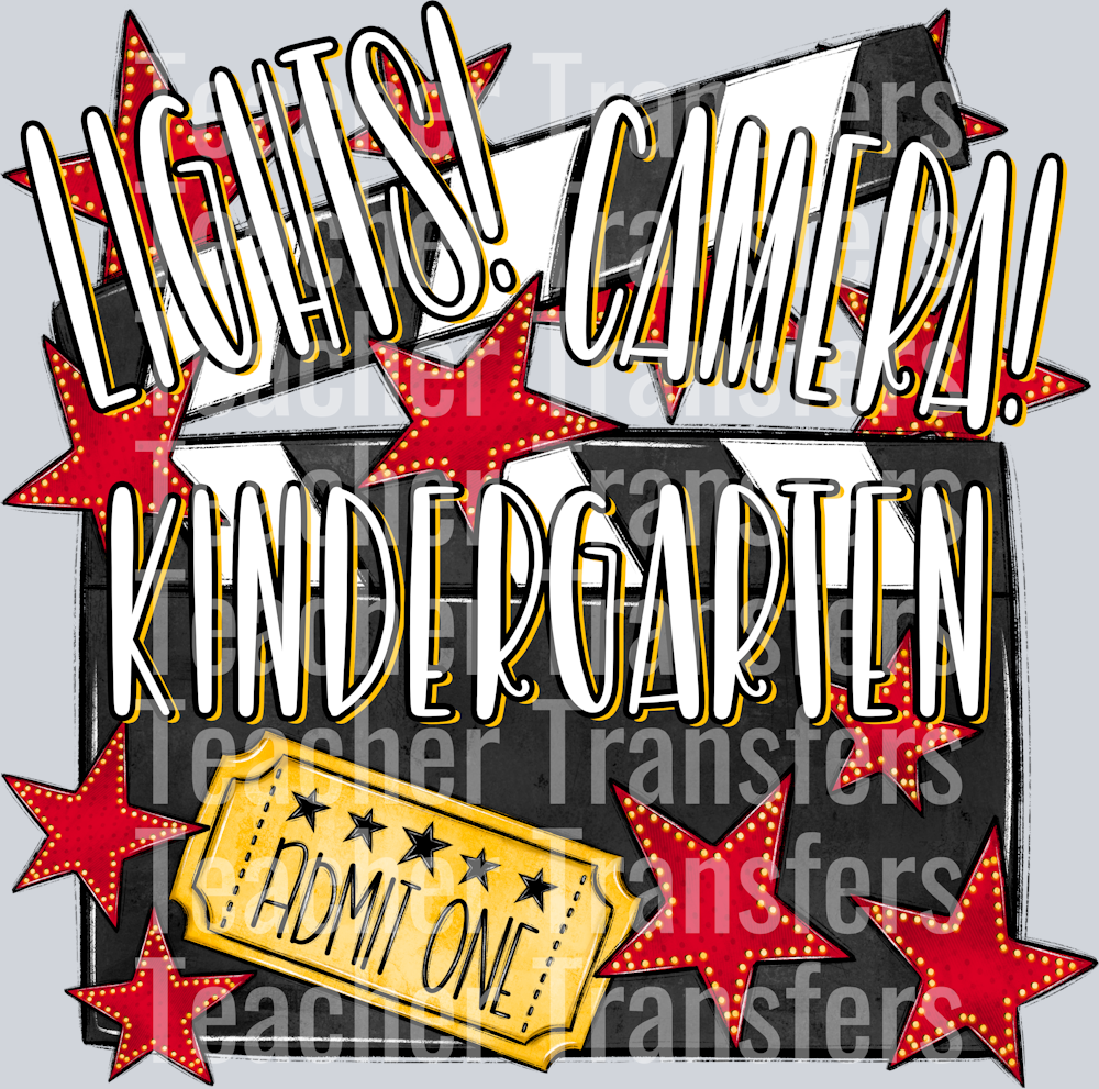 Lights Camera Grade Kindergarten