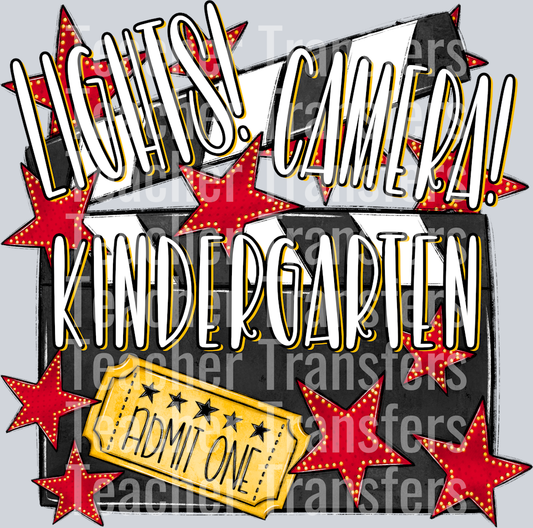 Lights Camera Grade Kindergarten