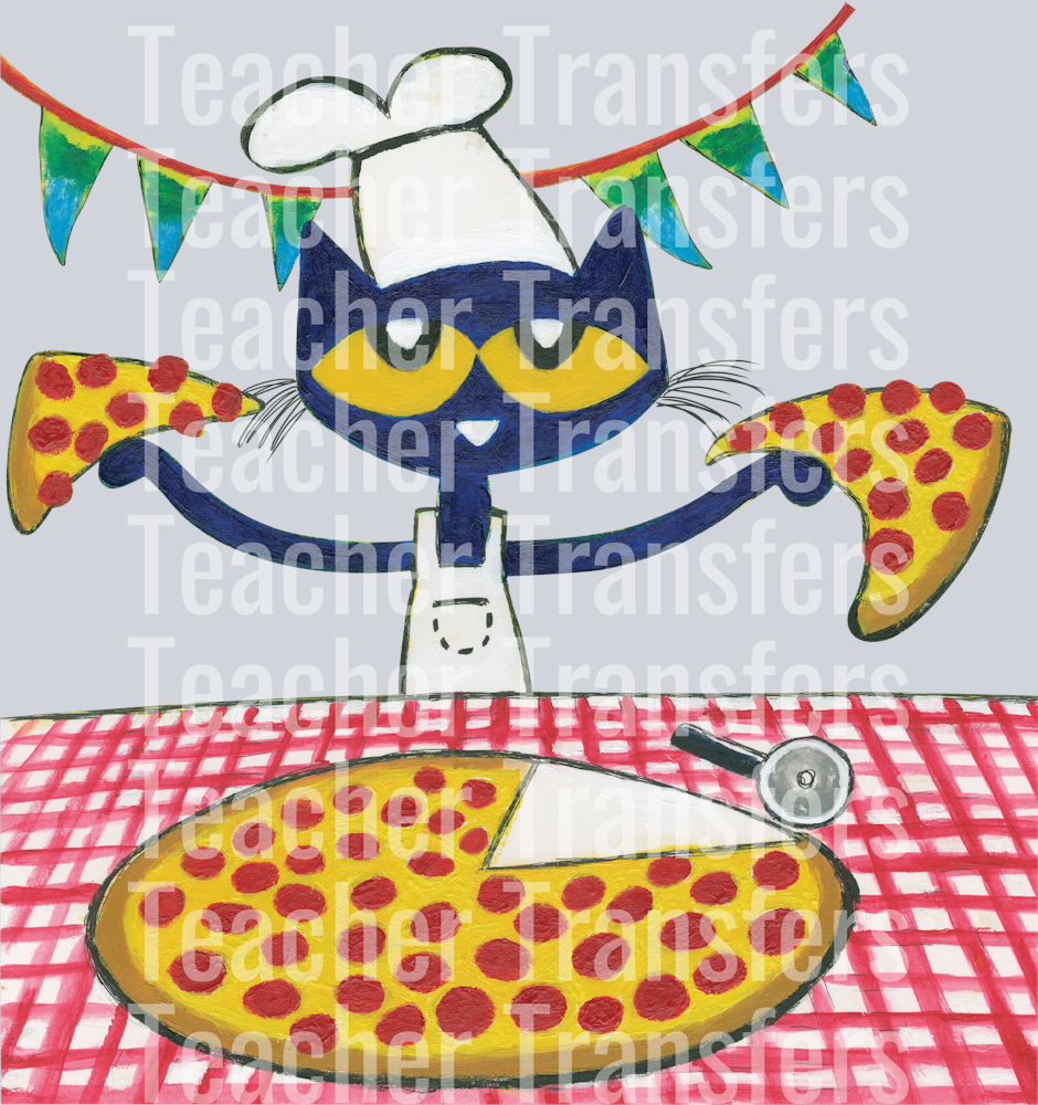 The Pete Cat pizza